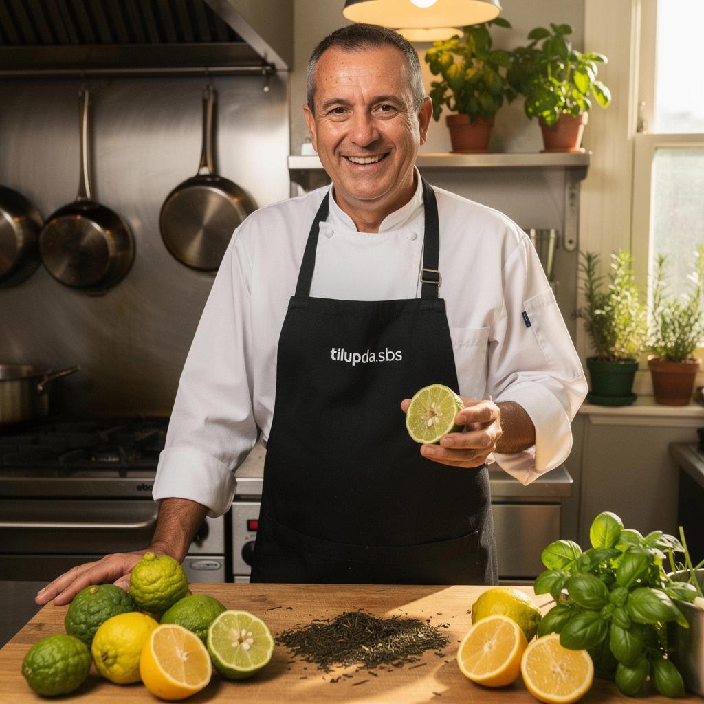 Earl Grey prémium tea csésze, mellette friss bergamot gyümölcsök.