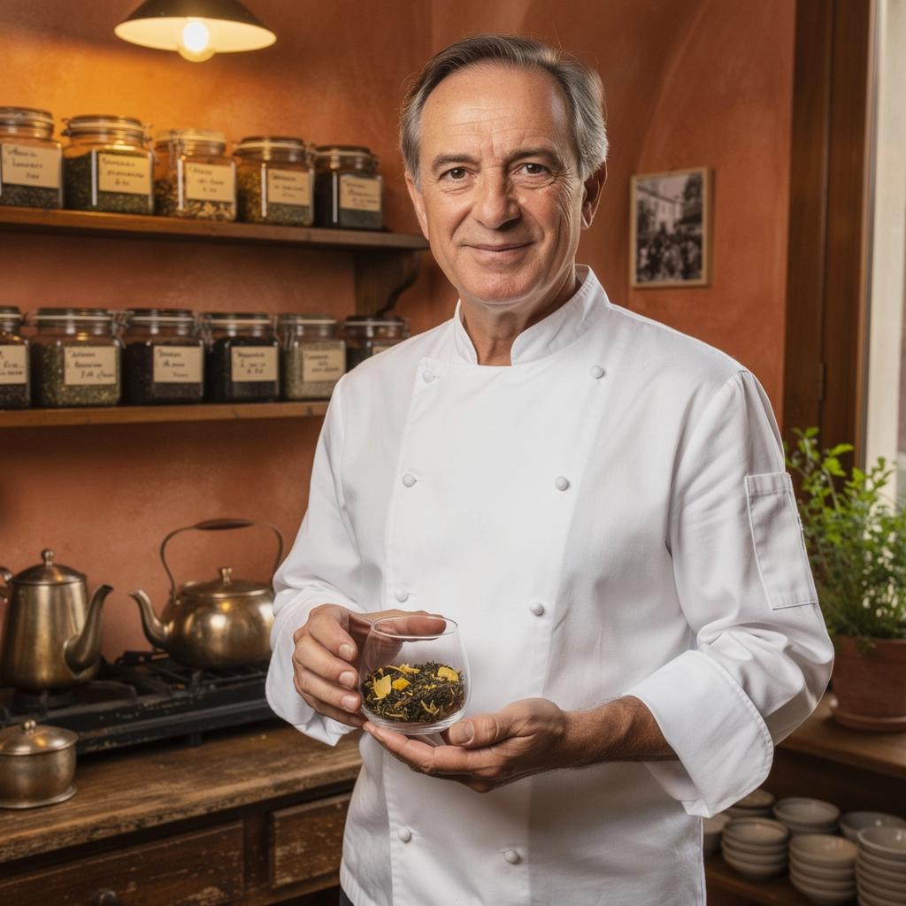 Earl Grey tea szürke és arany díszítésű csészében, mellette citromszeletek.